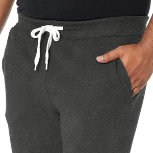 Oem Custom Men's Lightweight Casual <b>Fleece</b> <b>Joggers</b> Premium Sweatpants with Drawstring Closure Polyester/Cotton Blend for Winter - Product Image 6