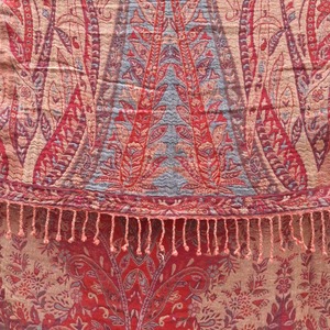 Manta de Lana Suave y Ligera, Transpirable, Hecha a Mano, Decoración Natural para el Hogar, Reversible, Estilo Bohemio - Product Image 1