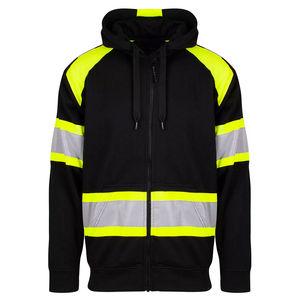 Ropa de Trabajo Personalizada al por Mayor, Ropa de Trabajo de Alta Visibilidad, Sudadera de Construcción, Sudaderas con Capucha de Seguridad Reflectantes de Alta Visibilidad para Hombre - Product Image 1