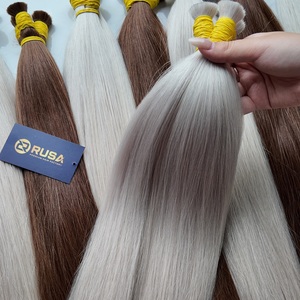 Cheveux vierges humains 100% alignés sur les cuticules, extensions de cheveux en vrac du Vietnam, fournisseur - Product Image 5