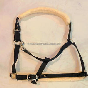 Cabestro de nailon de buena calidad, caballo de visón blanco, doble cosido, precio de fábrica al por mayor - Product Image 4