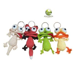 Llavero de ganchillo de alta calidad, personalizado en Vietnam según lo solicitado, tamaño personalizable, caja/OEM - Product Image 3