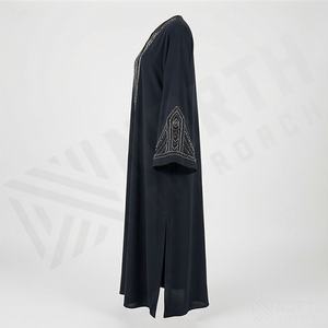 Vestido Musulmán Transpirable a la Moda para Mujer, Nuevo Estilo, Cómodo, Abaya Musulmana en Oferta, Alta Calidad, Color Personalizado - Product Image 3