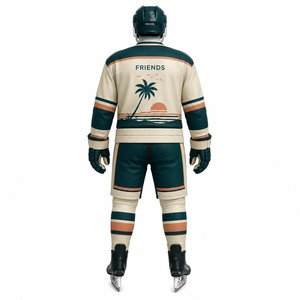 Uniforme de Hockey sobre Hielo para Hombre 100% Poliéster, Servicio OEM Personalizado, Color y Logotipo Personalizables, Transpirable, Ecológico, Ligero - Product Image 6