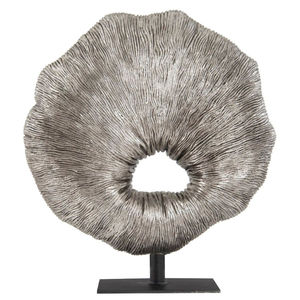 Escultura Moderna de Corazón Giratorio en Níquel Cepillado, Decoración Elegante para Mesa, Ideal para Sala de Estar o Escritorio de Oficina - Product Image 2