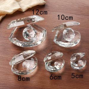 Novedad, Adornos de Cristal Coloridos, Diseño Moderno y Simple, Caja de Regalo, Decoración de Cristal para Muebles de Sala de Estar, Decoración de Conchas - Product Image 3