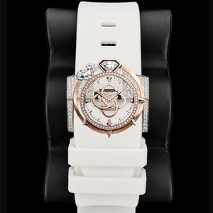 Reloj de Pulsera de Lujo con Moissanita para Hombre, con Incrustaciones de Piedras, de Acero Inoxidable, con Diamantes - Product Image 4