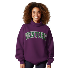 Ropa de Moda Personalizada al por Mayor, Reversible, con Cuello Simulado, para Mujeres de Tallas Grandes, Estilo Casual Sólido para Otoño e Invierno - Product Image 1