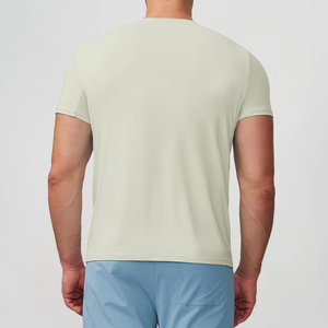 En stock: Sudadera de cuello redondo con patrón personalizado, de tela ancha, ajuste holgado, ropa deportiva de secado rápido, elástica, para entrenamiento físico, camisetas 2026 - Product Image 3