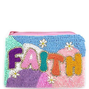 Trendy Handmade Beaded Coin Pouch Mini Shoulder Bag for Girls and Women At <b>Cheap</b> Price - Product Image 1