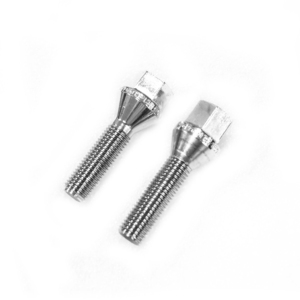 Pernos de Rueda Extendidos D1SPEC M12x1.5, 60mm de Rosca, 85mm de Longitud Total, Acabado Cromado, Asiento Cónico para BMW E36 E46 E90 E39 E60 E87 - Product Image 2