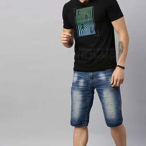 Camiseta de Moda para Hombre, Estampada DTG, Corte Holgado, Color Sólido, 100% Algodón, Transpirable, en Oferta - Product Image 4