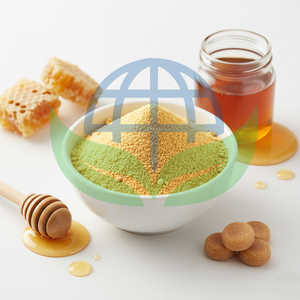 Poudre de miel instantanée 100 % pure de qualité alimentaire, séchée par atomisation, soluble dans l'eau, agents aromatisants de haute qualité, sans OGM, certifiée Halal - Product Image 2