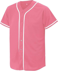 Custom Lightweight Baseball Jersey Breathable Polyester Quick Dry Softball Uniform Digital Print Athletic Team Sport Wear Jersey - Product Image 1