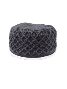 Precio bajo Venta caliente Sombreros musulmanes Oración KUFI Soft Shell Suede Warm Muslim Worship Hat Musulmán Bordado Sombrero Exportación para Bangladesh - Product Image 4