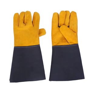 Guantes de Seguridad para Soldador de Alta Calidad, Diseño Único, Precio Accesible, Guantes de Cuero para Soldadura TIG - Product Image 3