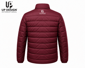 Chaqueta Acolchada Ligera Personalizada para Hombre, Chaqueta de Invierno con Cierre, Informal, para Exteriores, de Poliéster, Fabricante OEM ODM - Product Image 4