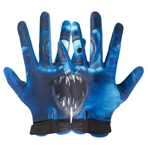 Gants de receveur de football américain professionnels, adhérence optimale, durables, anti-choc, légers, respirants, à doigts complets - Product Image 1