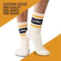 Chaussettes en coton douces et élastiques anti-odeur pour hommes et femmes, chaussettes de sport, chaussettes de basketball, design de créateur, chaussettes avec logo personnalisé