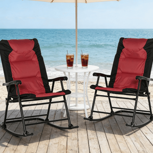 Sedie a dondolo da spiaggia per patio - Product Image 1