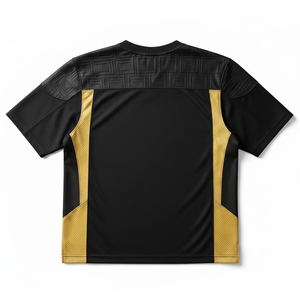 Service OEM, maillot de football américain personnalisé, impression par sublimation, ensemble d'équipe, short anti-UV, séchage rapide, polyester mesh, vêtements d'entraînement - Product Image 2
