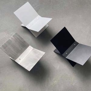 Support de livre en métal bleu de luxe avec design croisé moderne, élégant présentoir de lecture pour bureau, table basse, nouvelle décoration intérieure - Product Image 2