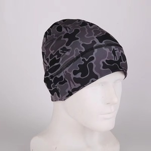 Custom Logo Cycling Mountaineering Hat Satin Lined Bike Riding <b>Hiking</b> Beanie Printed Logo Unisex Hiphop Skull <b>Cap</b> - Product Image 3