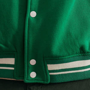 Veste universitaire pour homme, style baseball, avec lettrage, boutonnée, look élégant, pour l'extérieur, meilleure vente en gros - Product Image 5