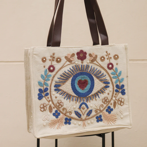 Sac fourre-tout perlé de créateur 2026, sac à main pour femme, grand sac perlé, sac à main à prix de gros par Whimsy Art Craft - Product Image 4
