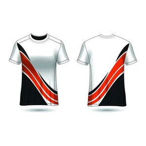T-shirt personnalisé prêt pour la sublimation, matière polyester durable, adapté à l'impression en gros et à la création de marques - Product Image 1