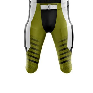 Pantalon rembourré en jersey respirant, fournisseur en gros de vêtements d'équipe, OEM, uniforme de football américain personnalisé - Product Image 6