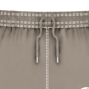 Pantalones Cortos de Rugby Color Blanco Taupe, Cintura Elástica con Cordón, Ropa Deportiva para Entrenamiento y Partidos, Pantalones Cortos de Rugby Ligeros - Product Image 5