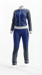 OEM Service New Arrival Lightweight High Quality <b>Women</b> Tracksuits Sets Streetwear Quick Dry Breathable Stand <b>Collar</b> - Product Image 5