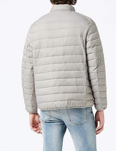 Custom Outdoor <b>Men</b> Puffer Jacket Featuring Water Resistant Shell Full Sleeve Slim Fit Rain Protection For Cold Weather - Product Image 2