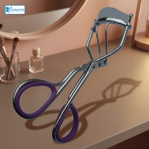 Recourbe-cils 6flowers en acier inoxydable à pointe incurvée, design moderne, poignée confortable à prix avantageux - Product Image 2