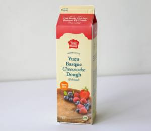 Crème Non Laitière de Qualité Professionnelle pour Boulangerie, Exportation en Gros, OEM/ODM, HALAL, pour Pâte à Gâteau au Fromage Yuzu Basque 1KG - Product Image 2