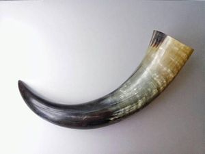 Rustic <b>Table</b> Accent Horn - Product Image 2