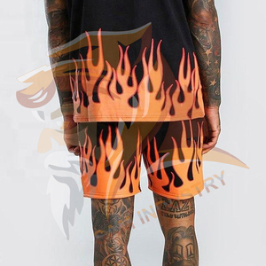 Customized Your Own Design Men Sublimation Shorts <b>Sets</b> For Adults High Street Fashion Elastic Waist Men Sublimation <b>Twin</b> <b>Sets</b> - Product Image 6