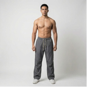 Oem Oversized <b>Mens</b> Casual <b>Trousers</b> Fit Jogger <b>Mens</b> Track Pants Plain Nylon Polyester Pants Work <b>Winter</b> <b>Trousers</b> <b>Men</b> - Product Image 1
