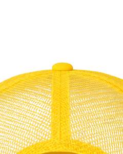 Gorra Trucker Amarilla Brillante con Malla Trasera, Ajustable, Transpirable, de Poliéster, con Espuma Frontal, Logotipo Personalizado, Gorra de Béisbol Lisa - Product Image 6