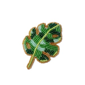 Custom Design Seed Beads Embroidery Patch For Boutique <b>Tops</b> Decorative Beaded Embroidery Patch For Ethnic Wear <b>Tops</b> Style - Product Image 1