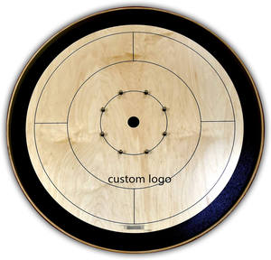 Tablero de Crokinole Profesional de Madera, Diseño Moderno, Ecológico |   Regalo de inauguración de casa y boda |   Precio al por Mayor Bajo - Product Image 1