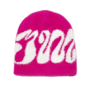 Gorro de Invierno de Algodón 100% con Estampado Digital de Personajes, Gorro de Punto Liso, Gorro Vintage Unisex para Niños - Product Image 3