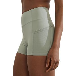 ชุดออกกำลังกายผู้หญิงแบบสั้น ดีไซน์ใหม่ คุณภาพสูง ทรงเข้ารูป แฟชั่นทันสมัย ผลิตจากโพลีเอสเตอร์ยืดหยุ่นได้ - Product Image 4