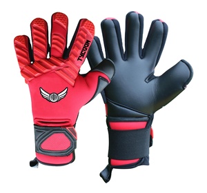 Échantillon gratuit Offre Spéciale gants de gardien de but protection professionnelle 4MM latex 3D tricot Nylon football gants de gardien de but - Product Image 1