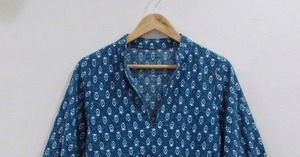 Robe mi-longue florale éco-responsable en coton faite à la main pour femme, style bohème, respirante, pour l'été, commande en gros - Product Image 5