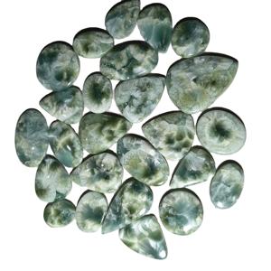 พลอยเฮมิมอร์ไฟต์ธรรมชาติคุณภาพสูง ทรงหลังเบี้ย สำหรับทำเครื่องประดับบำบัด ขายส่งจำนวนมาก - Product Image 3