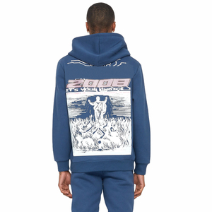 Ensembles de survêtements pour hommes, personnalisables avec logo, en molleton épais, deux pièces, avec pantalon évasé et impression en relief - Product Image 5