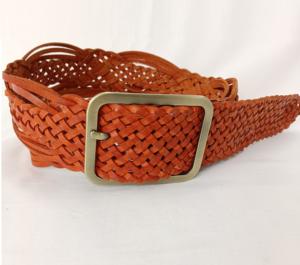 Cinturón de Cuero Genuino de Vaca para Hombre, Estilo Vintage, con Hebilla de Aleación, Diseño Trenzado a Mano, Duradero y Ligero, Cinturón Casual - Product Image 4