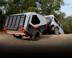 Mini-caravane en aluminium expansé de style chinois moderne, à suspension indépendante et tente de camping, prix usine, vente chaude - Product Image 3
